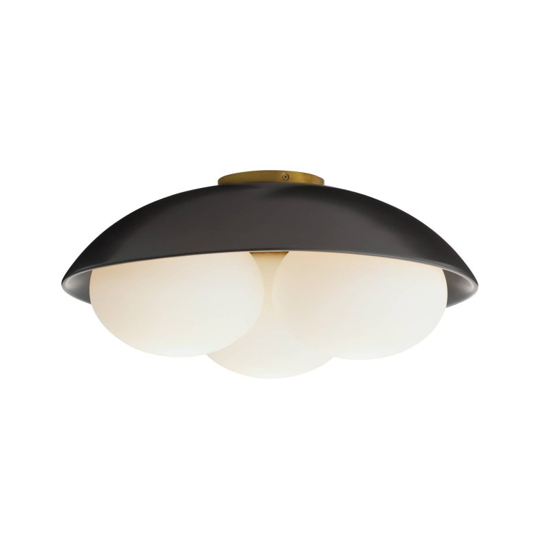 Glaze Large Flush Mount