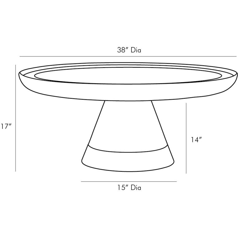Violi Coffee Table - Dimensions (Inches)