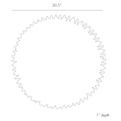 Prescott Round Mirror