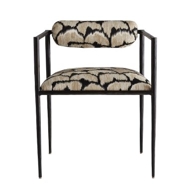 Barbana Chair Ocelot Embroidery