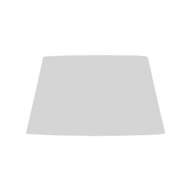 Large Off-White Linen Drum Lamp Shade