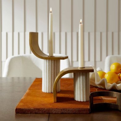 Ivanna Candleholders, Set of 2