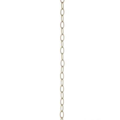 3' White Chain