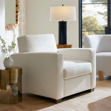 Dodson Chair Cloud Bouclé
