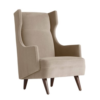 Budelli Wing Chair - Customer's Own Material