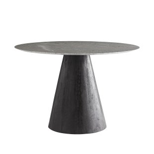 6855 - Theodore Entry Table - Sandlasted Ebony, Wood
