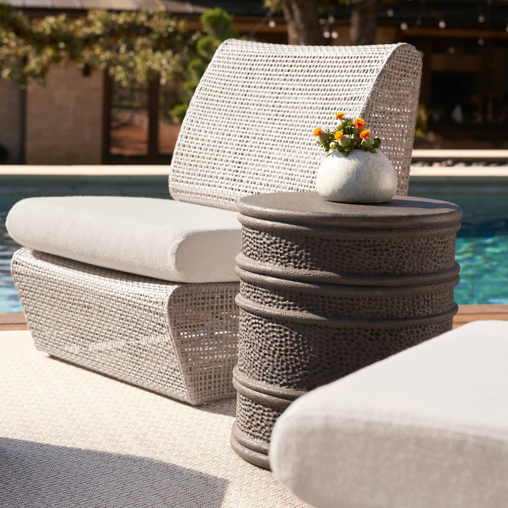 Dermot Outdoor Accent Table