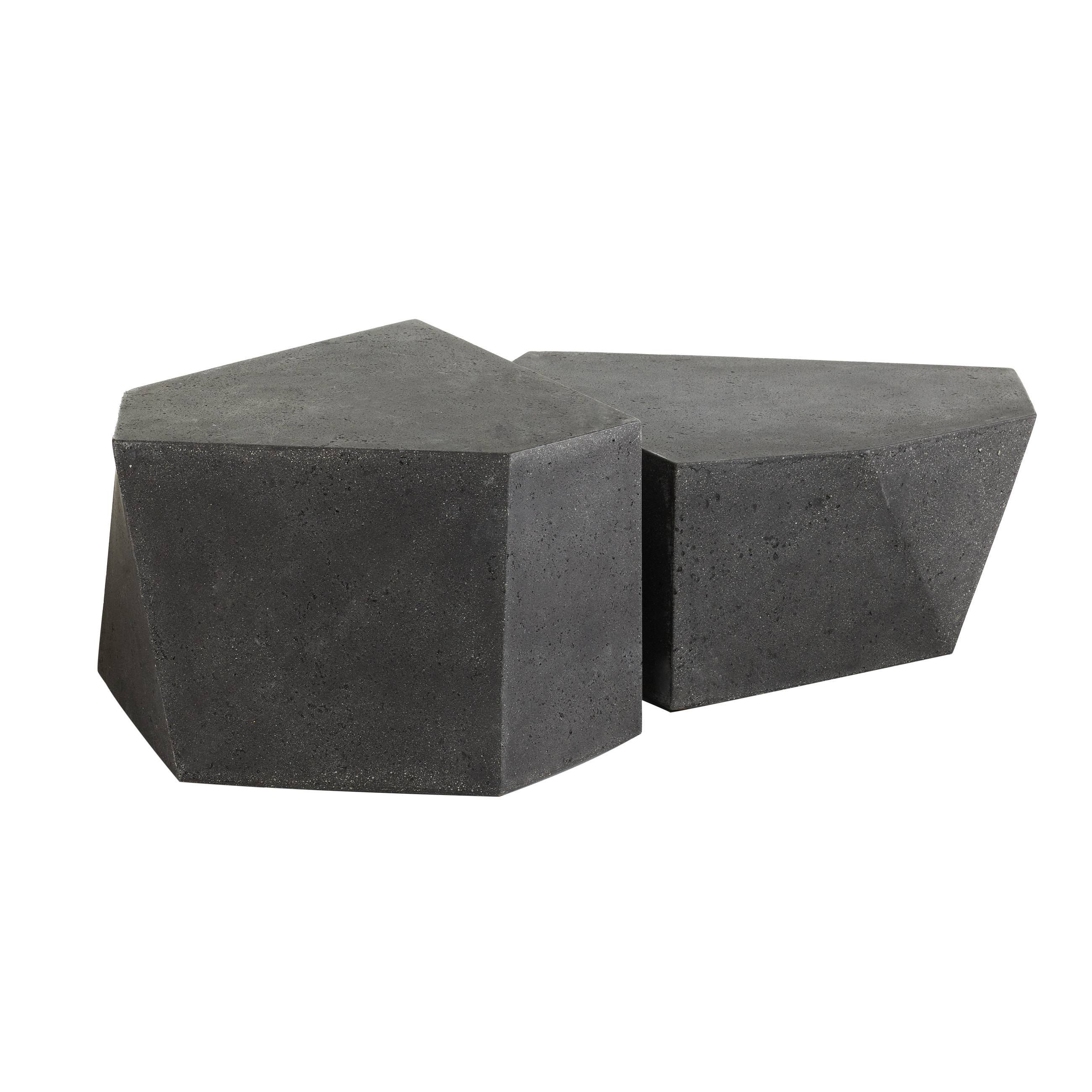 Drover Outdoor Coffee Tables, Set of 2