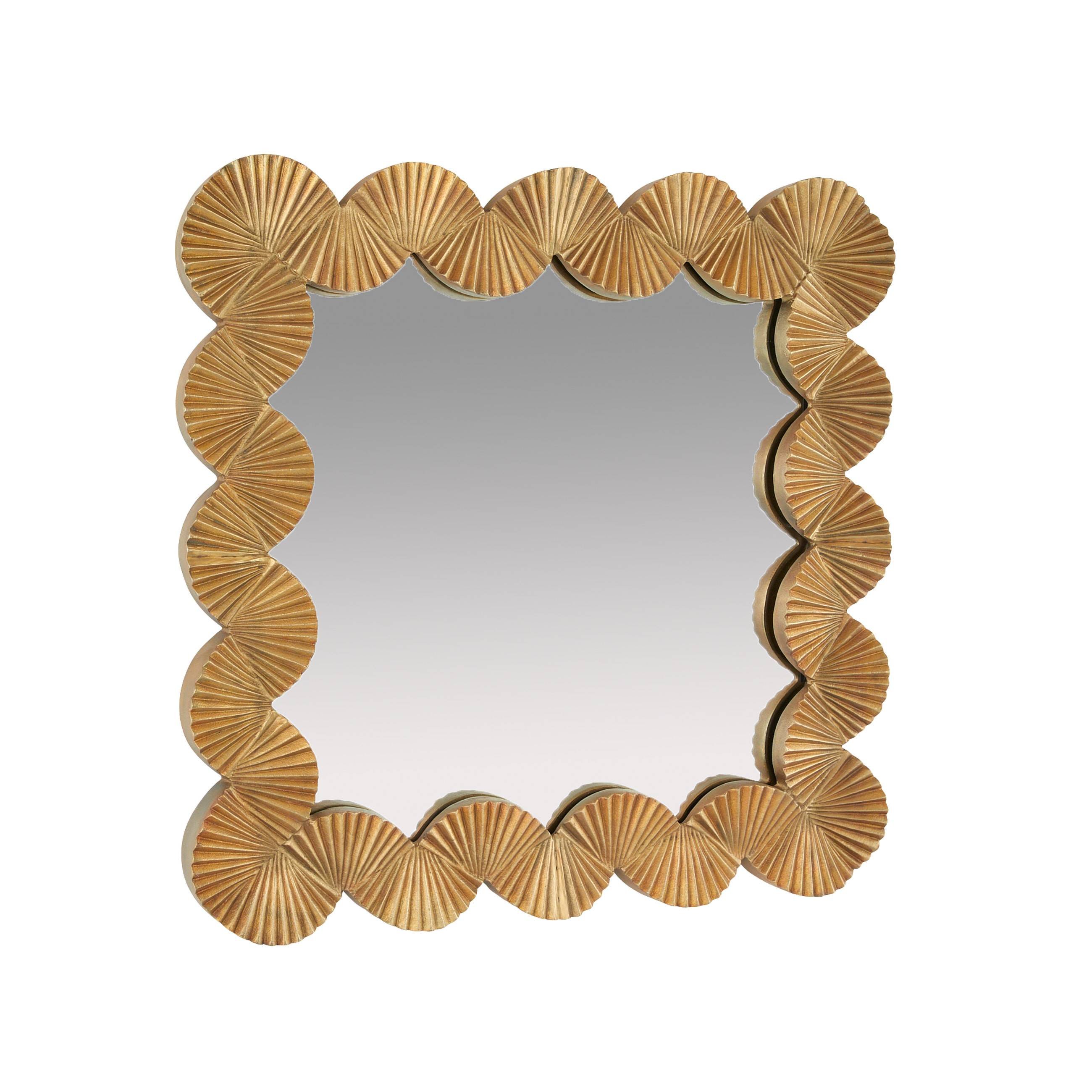 WMI51 - Ethos Mirror - Antique Brass, Aluminum