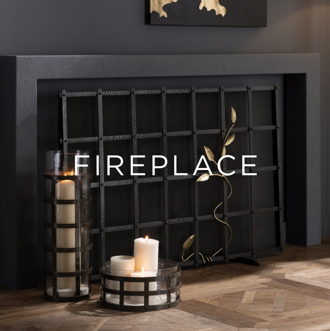 Arteriors fireplace