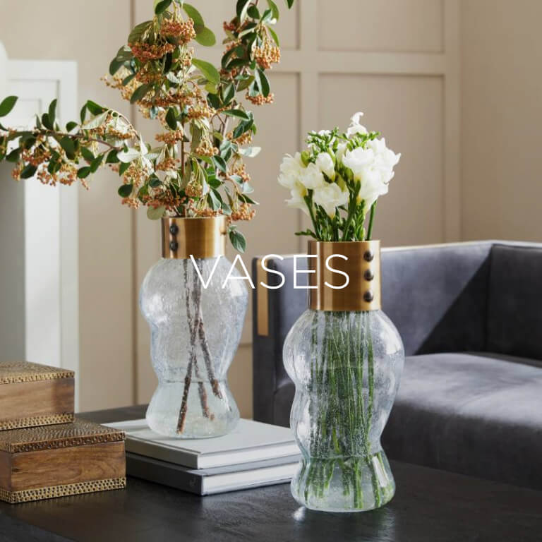 Arteriors centerpieces containers and vases