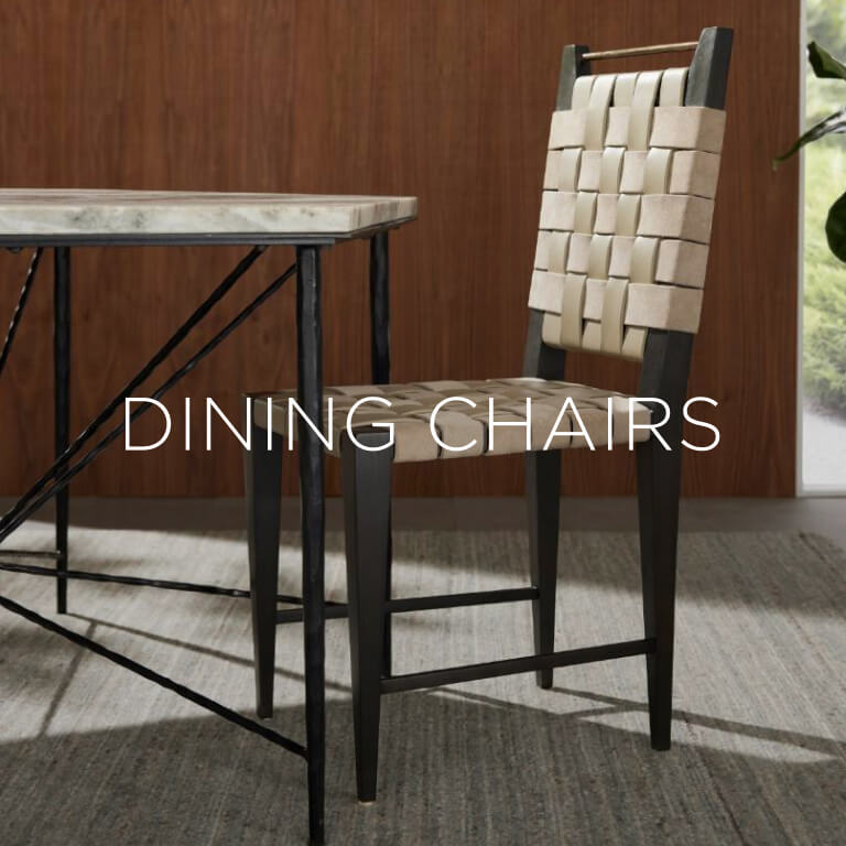 Arteriors dining chairs