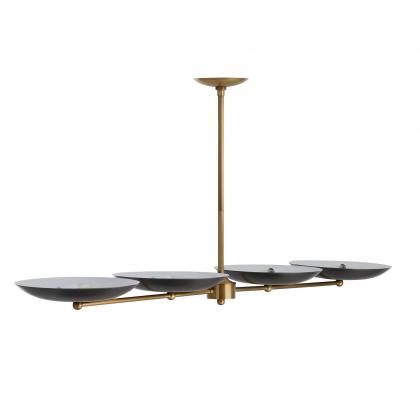 89015 Griffith Linear Chandelier Angle 2 View