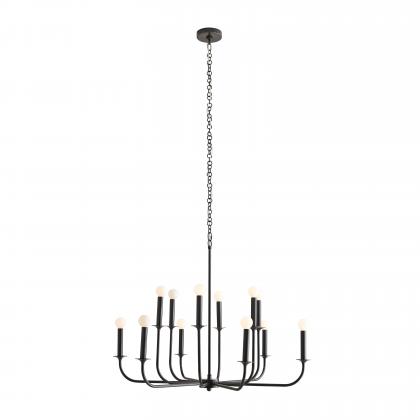 89344 Breck Small Chandelier Side View