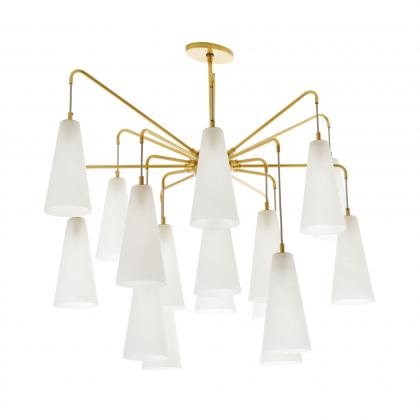 89472 Mika Chandelier Angle 2 View