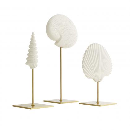 DC9000 Shell Sculptures, Set of 3 Angle 1 View