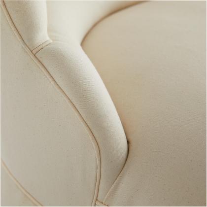 DS8002 Dune Chair - Muslin Back Angle View