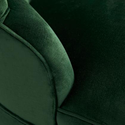DS8003 Dune Chair Emerald Velvet Back Angle View
